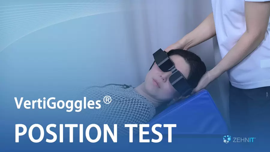 VertiGoggles&trade; チュートリアル | ポジションテストの実行方法